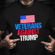 Veterans Against Trump T-Shirt Vet Anti Donald Trump Shirt Mens
