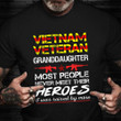 Vietnam Veteran Granddaughter Shirt Proud Granddaughter Vietnam War Veterans Day Gift 2021