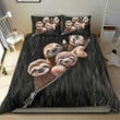 Cute Sloth Bedding Set Sloth Duvet Cover