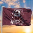 Mike Leach Pirate Bulldog Flag Mississippi State Pirate Flag Outdoor Decor