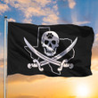 Texas State Bulldog Pirate Flag Black Pirate Flag Yard Decorations