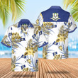Connecticut Tropical Hawaiian Shirt Born In Connecticut Men's Button Down Shirts For Summer