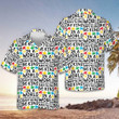 Be Kind Autism Puzzle Hawaiian Shirt Autism Awareness Beach Button Up Shirts For Men