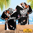Personalized Baseball Hawaiian Shirt Mens Beach Shirts Button Up Gifts For Baseball Lovers