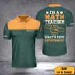 Custom I Am A Math Teacher What's Your Superpower Polo Shirt Best Gift For Maths Teacher