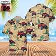 Personalized Jeep Hawaiian Shirt Men's Vacation Shirts Button Up Gifts For Little Brother