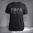 Gun Lover Papa Shirt Patriotic T-Shirt Designs Step Dad Fathers Day Gifts Gifts For Papa