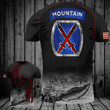 We The People 10th Mountain Division Shirt Guns Skull Patriotic Tees Gifts For Boyfriend