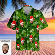Custom Hawaiian Shirts With Face Merry Christmas Your Face On A Hawaiian Shirt Gifts For Dude