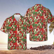 Reindeer Christmas Hawaiian Shirt Mens Xmas Christmas Aloha Shirts Gifts For Dad