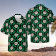 Monster Hands Daisies Flower Halloween Hawaiian Shirt Button Up shirt For Men Women