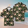 Lazy Sloths In Tropical Leaves Hawaiian Shirt Button Up Beach Shirts Mens Sloth Lovers Gifts