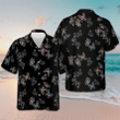 Paint Brush Butterflies Hawaiian Shirt Beach Button Down Shirt Men Gifts For Nephew