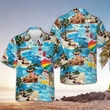 Funny Chihuahua Beach Hawaiian Shirt Button Up Beach Shirts Men Gifts For Dog Owners