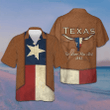 The Lone Star State Cowboy Style Texas Hawaiian Shirt Proud Texas Vintage Button Up Shirt Gift