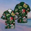 Christmas Holiday With T-Rex Hawaiian Shirt Funny Dinosaur Shirt Gifts For Xmas