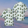 Christmas Tree Pattern Hawaiian Shirt Beach Button Down Gifts For Him