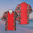 Red Bowling Hawaiian Shirt Cool Summer Shirts Best Gift For Bowling Players