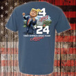 Trump Mugshot Shirt Donald Trump 4 More In ’24 Make America Great Again T-Shirt For Supporters