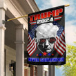 Donald Trump Mug Shot Flag Supporters Trump 2024 Never Surrender Merchandise