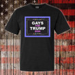 Gay For Trump 2024 T-Shirt Donald Trump Merch MAGA Merchandise