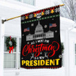 Trump 2024 Flag All I Want For Christmas Is A New President Flag FJB Merch For MAGA Supporters