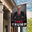 Donald Trump Mugshot Flag Free Trump Political Campaign Merch For MAGA Supporters
