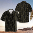 Geometric Lion Seamless Pattern Hawaiian Shirt Button Up Beach Shirts Men Best Gifts