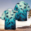 Scuba Diving Beach Hawaiian Shirt Button Up Beach Shirts Mens Best Gifts For Scuba Divers