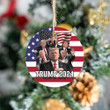Trump Or Death Ceramic Ornament Trump 2024 Merch Christmas Tree Decorations