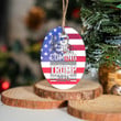 Coming Trump 2024 Ceramic Ornament Donald Trump Mug Shot Meme Ornaments For Christmas Tree