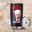 Donald Trump Mug Shot Tumbler Trump 2024 Save America Merch Gifts For MAGA Supporters