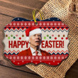 Happy Easter Joe Biden Christmas Ornament Funny Biden Xmas Tree Ornaments FJB Merch