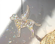 Custom Dog Memorial Suncatcher Ornament Christmas Ornament With Name Dog Loss Gifts