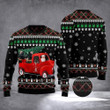 Scottish Terrier And Santa Claus In Car Xmas Ugly Christmas Sweater Dog Lovers Holiday Sweater