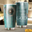 Custom Hummingbird Be Still And Know That I Am God Tumbler Best Christian Gifts For Women