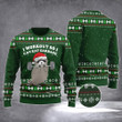 Racoon Ugly Christmas Sweater I Workout So I Can Eat Garbage Racoon Christmas Jumper