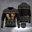Tis The Reason To Be Naughty Ugly Christmas Sweater Gingerbread Cookie Holiday Sweater