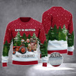 Life Is Better On The Farm Ugly Christmas Sweater Best Christmas Gifts For A Farmer Dad