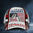 I'm A Dad Grandpa And Veteran Nothing Scares Me Hat Veterans Day Gift Ideas For Husband