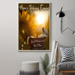 Puppy Sunflower Have A Relaxing Evening Poster Room Decor Christmas Gift Ideas