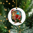 T-Rex Dinosaur Christmas Ornament Xmas Dinosaur Themed Christmas Tree Decorations