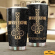 Customized Cycling Cross Tumbler Christian Unique Coffee Tumbler Gifts For Him Her