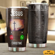 Personalized Jesus Bible Calling Tumbler Christian Coffee Tumbler Gifts For Men Women