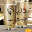 Personalized Wine A Bit You'll Feel Better Tumbler Wine Therapy Coffee Tumblers Gift Ideas