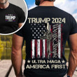 Trump 2024 Ultra MAGA America First Shirt We The People T-Shirt Gifts For Trump Lovers
