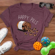 German Shepherds Happy Pills Shirt Cute Dog Graphic Tee Gifts For German Shepherd Owners