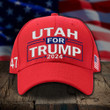 Utah For Trump 2024 Hat Utah Vote Trump For President MAGA Hat 2024 Election Campaign