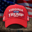 Virginia For Trump 2024 Hat Donald Trump Hats Political Gifts For MAGA Supporters