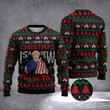 Trump All I Want For Christmas Is A New President Ugly Christmas Sweater Trump Campaign Apparel